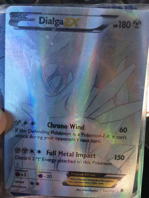 pokemon silver dialga card value.